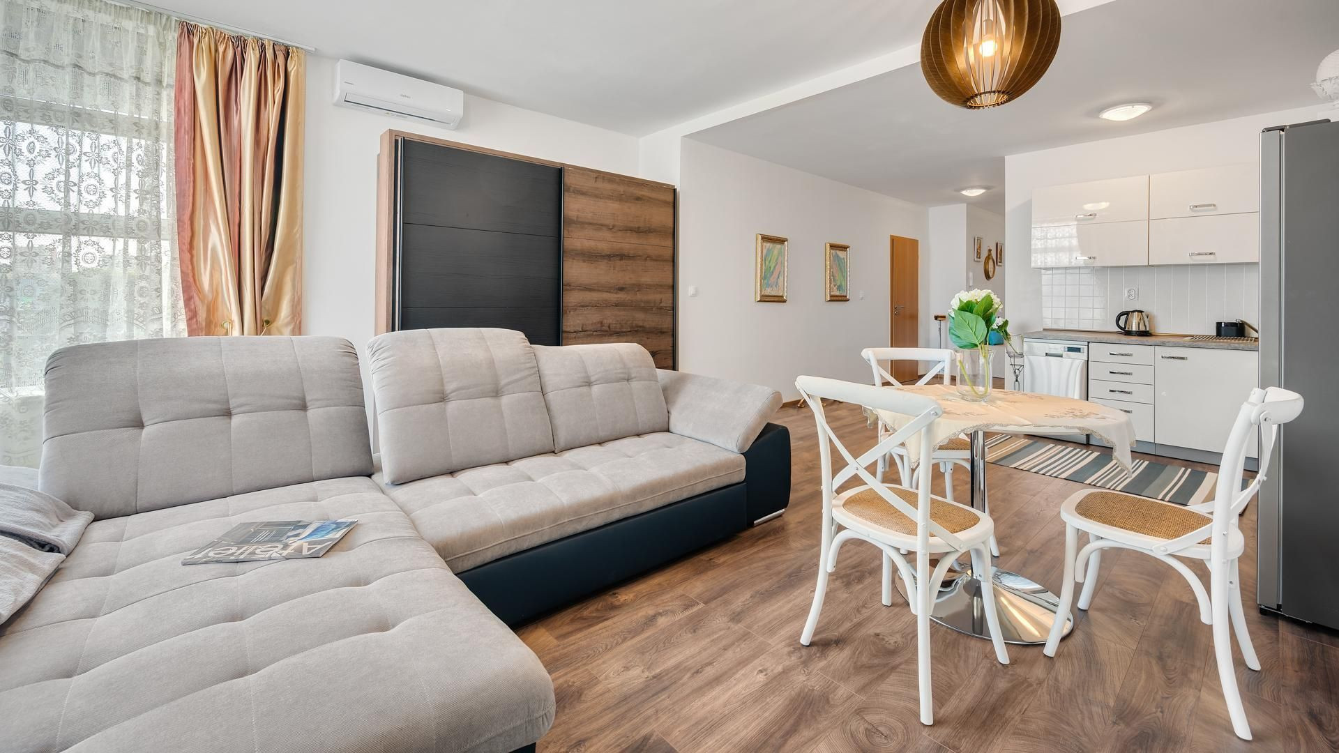 =PRENAJATÉ=Úplne nový krásny klimatizovaný 2izb byt s terasou v Ružinove na Trnavskej orientovaný do tichého vnútrobloku