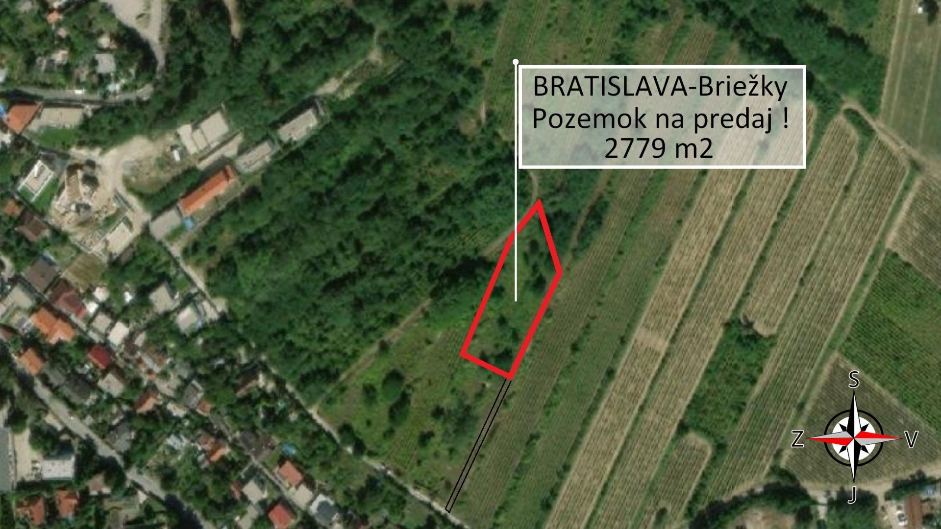 Lukratívny pozemok Bratislava III – Vinohrady VIDEOOBHLIADKA