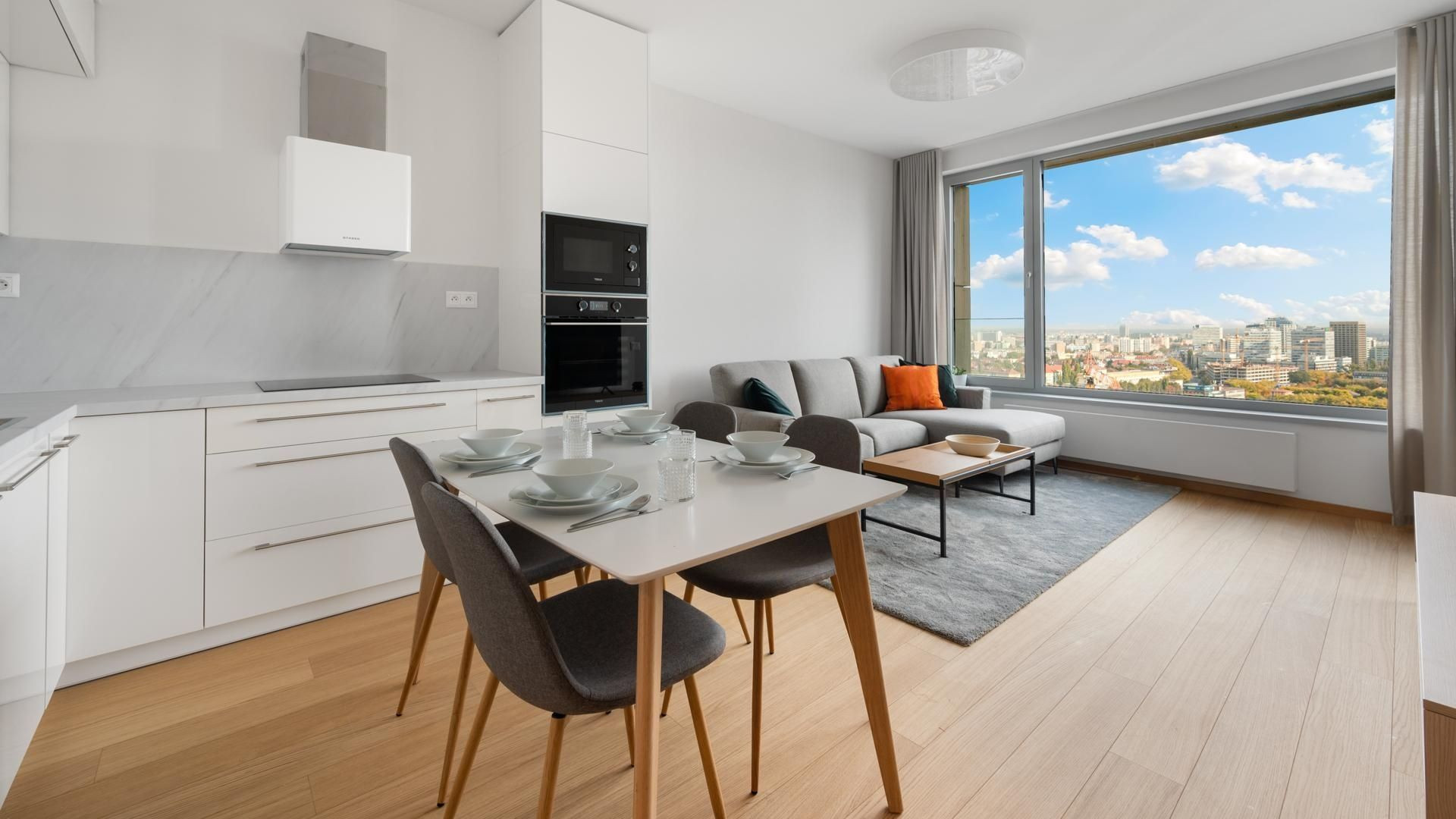 SKY PARK: Krásny 2 izbový byt na 20. poschodí