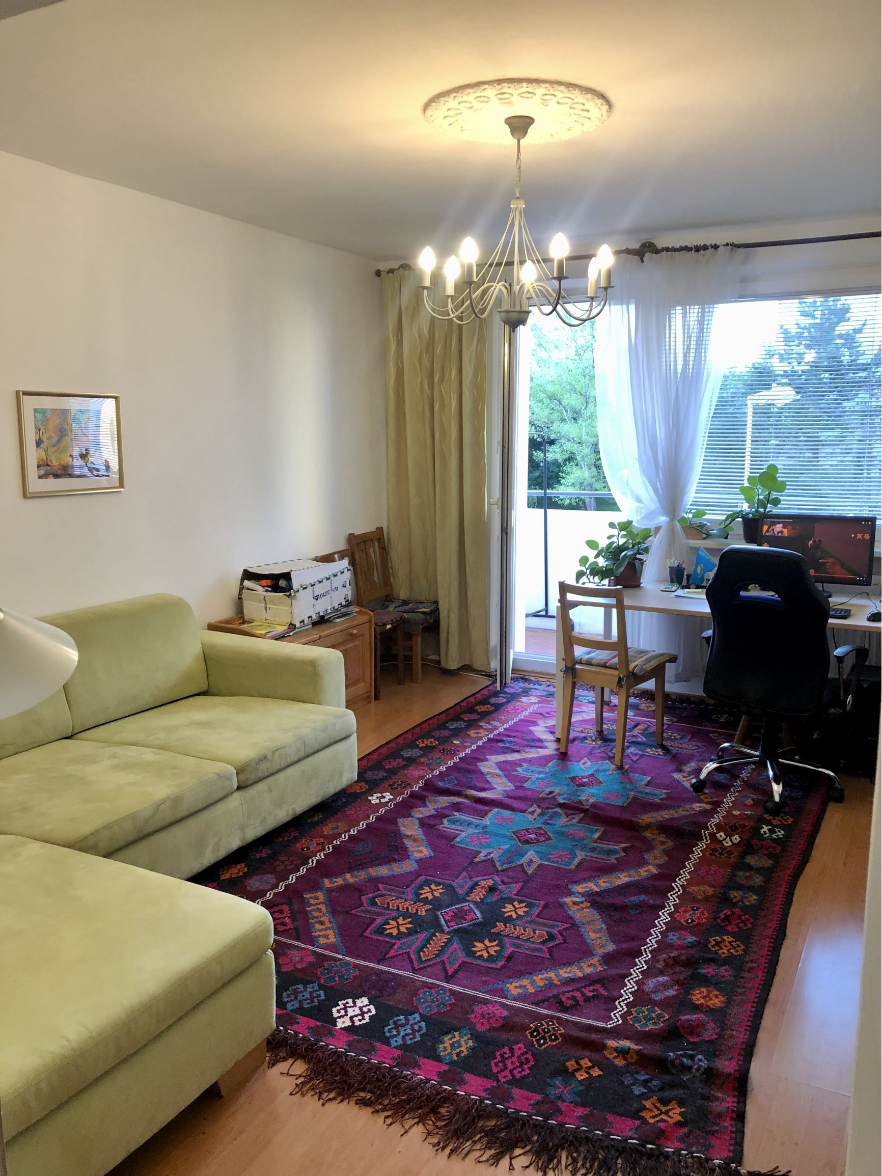 Štatny program možný pre UK  Prenájom 3 izbového bytu,  Karlova Ves, Pribišova ulica