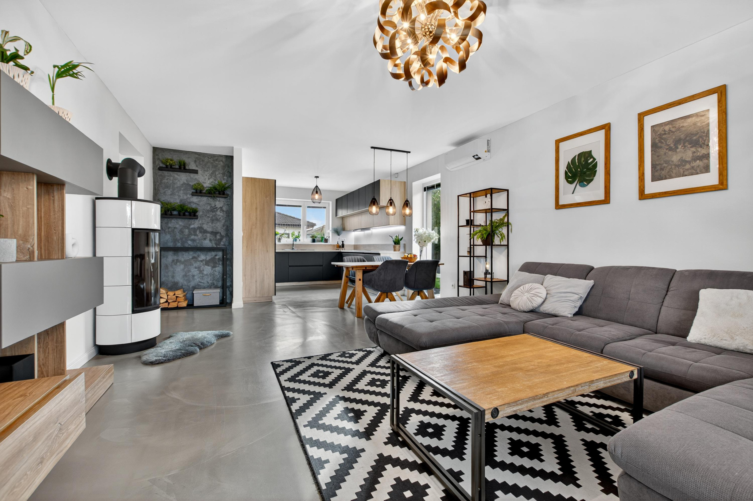 Na predaj moderný 4-izb. samostatne stojaci bungalov s krásnou záhradou a bazénom v Kalinkove