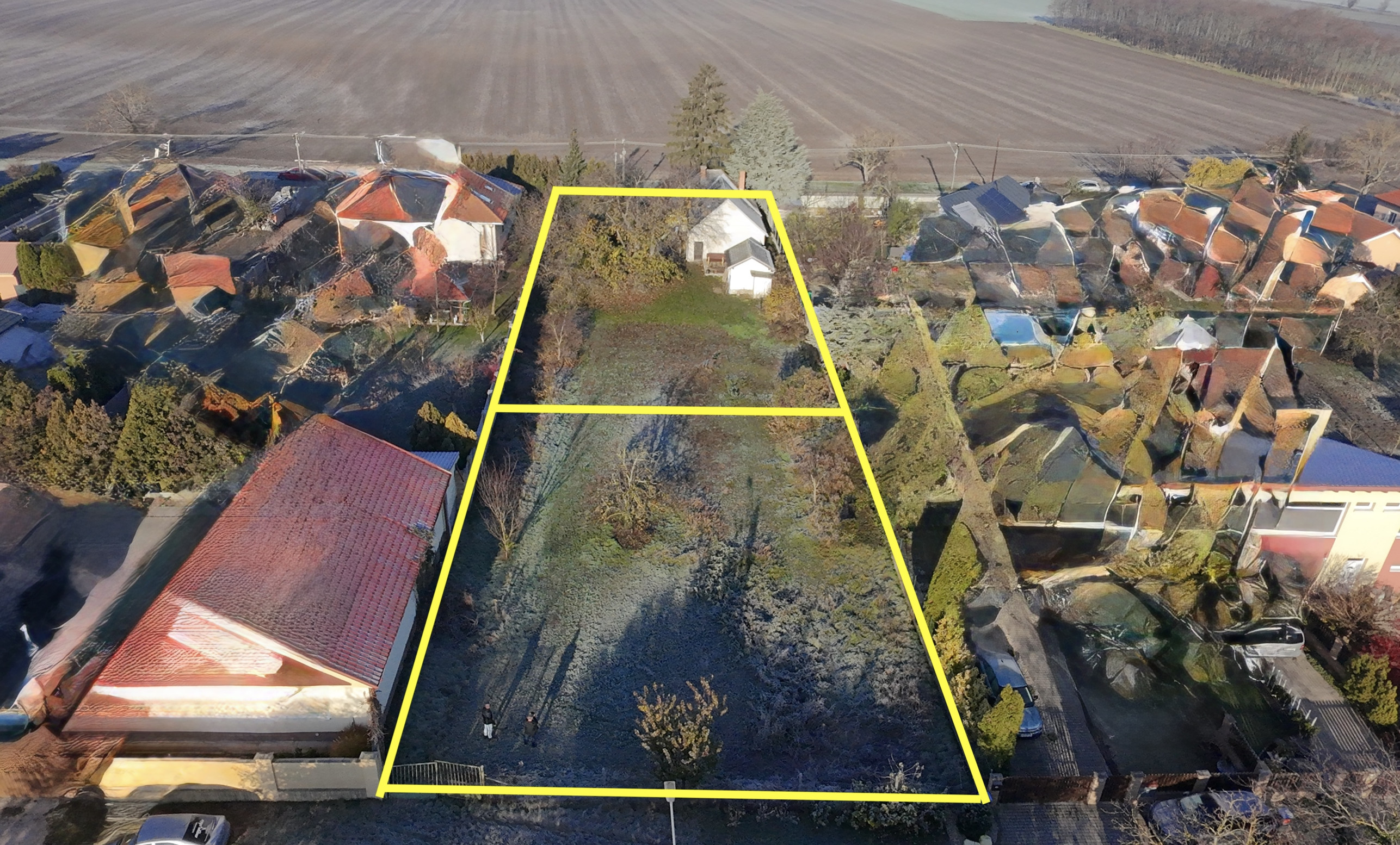 Stavebný pozemok, obec Macov, 961m2, 25minút od Bratislavy.