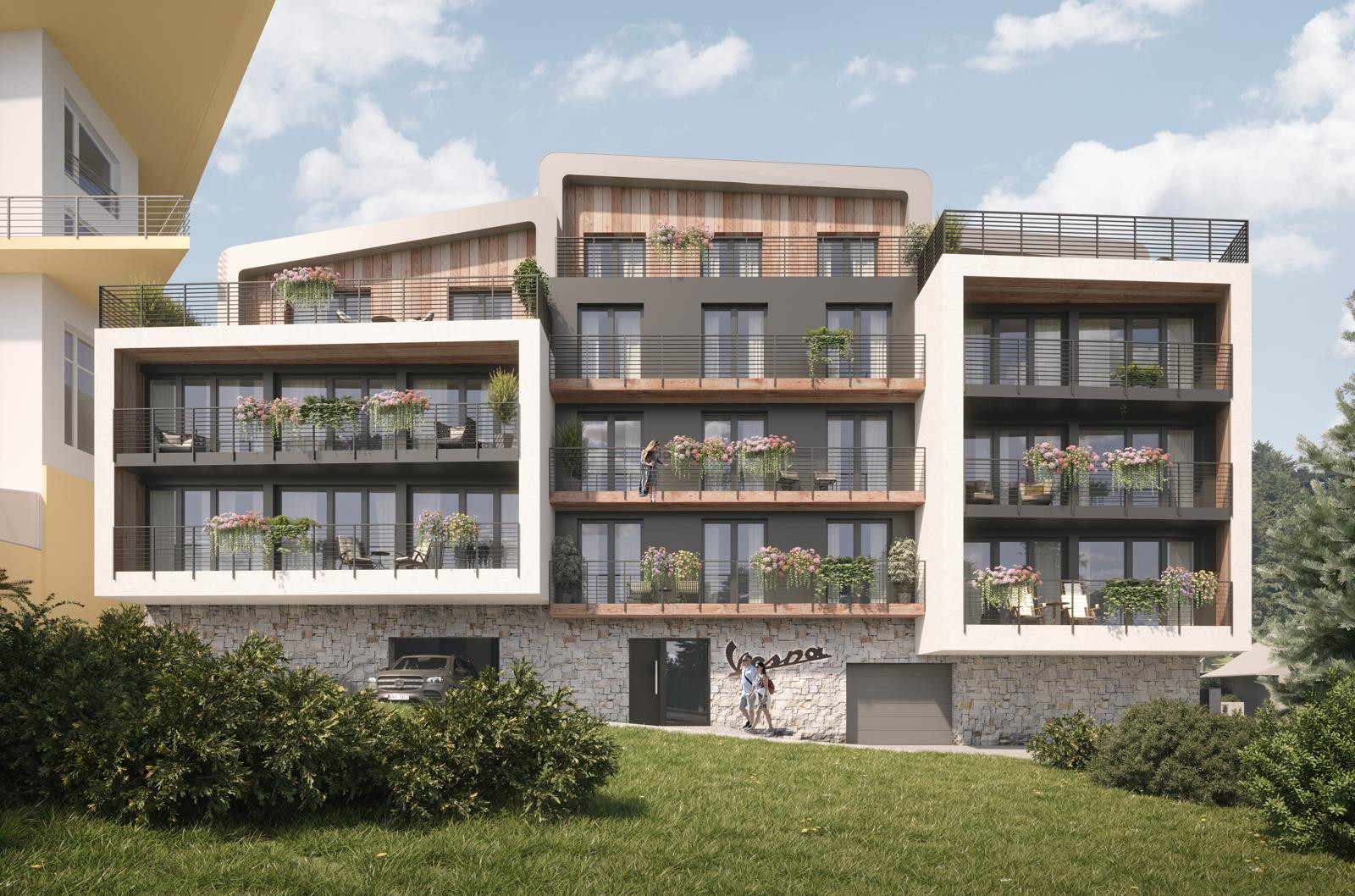 Luxusné 3 - izbové apartmány v projekte VESNA