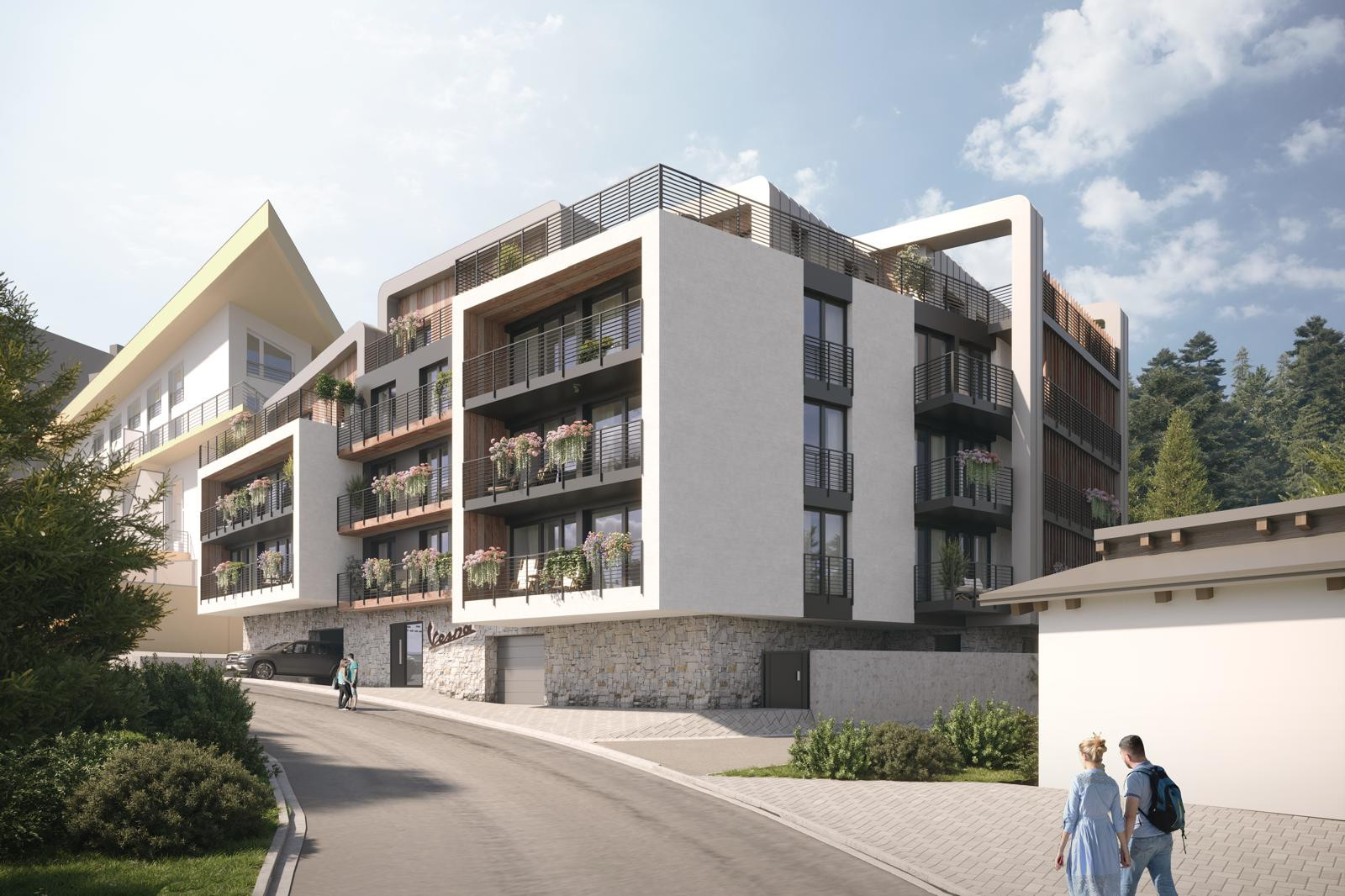 Luxusné 4 - izbové apartmány v projekte VESNA