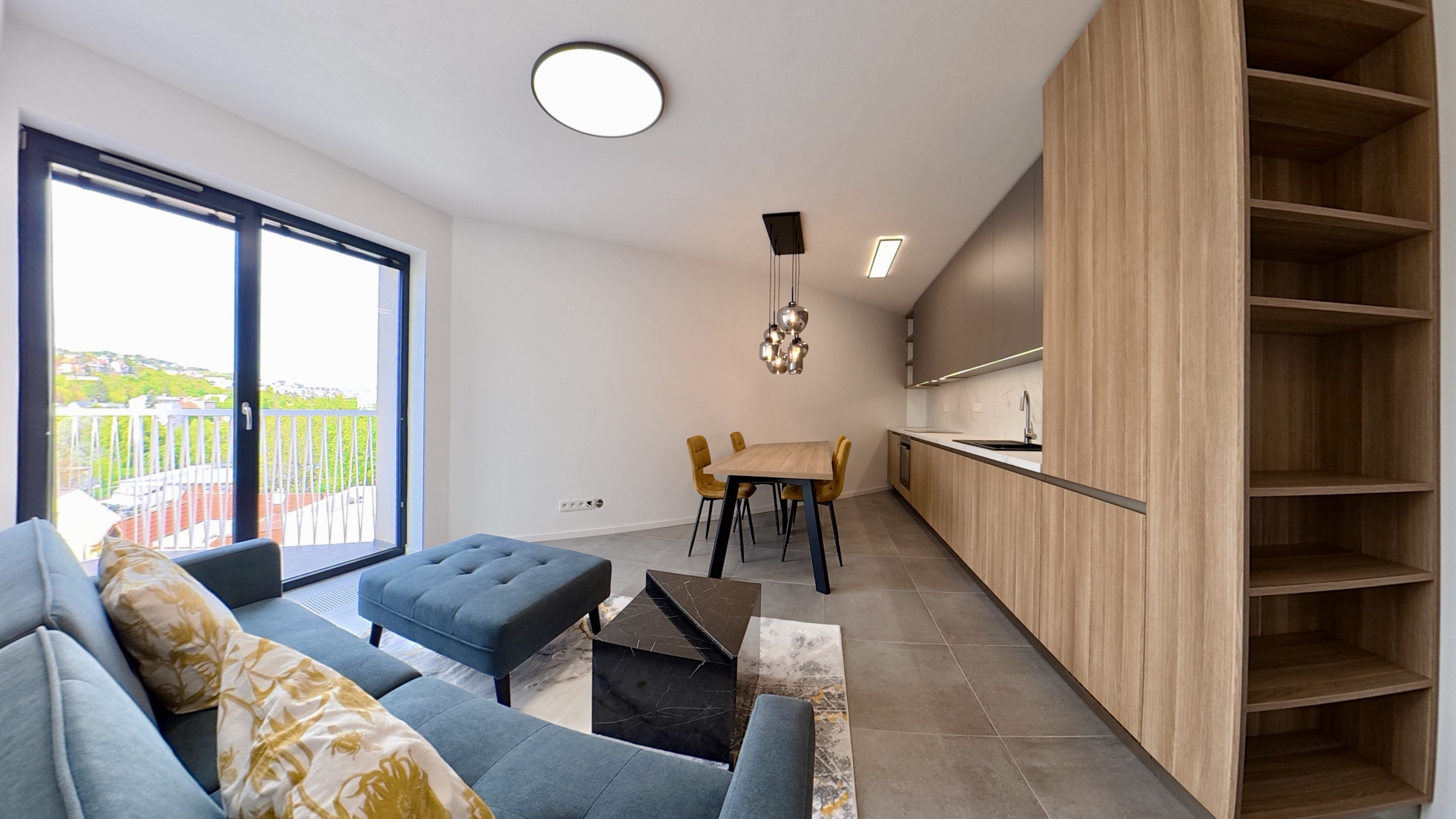 Pekný 3-izbový byt v modernej novostavbe na Ľadovej  ulici – Bratislava I - VIDEO