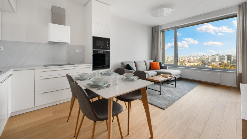 SKY PARK: Krásny 2 izbový byt na 20. poschodí