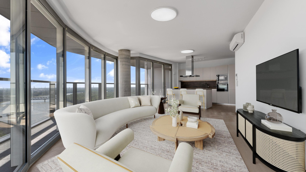 3 izbový byt - luxusné bývanie v srdci Bratislavy – Eurovea Tower - VIDEO