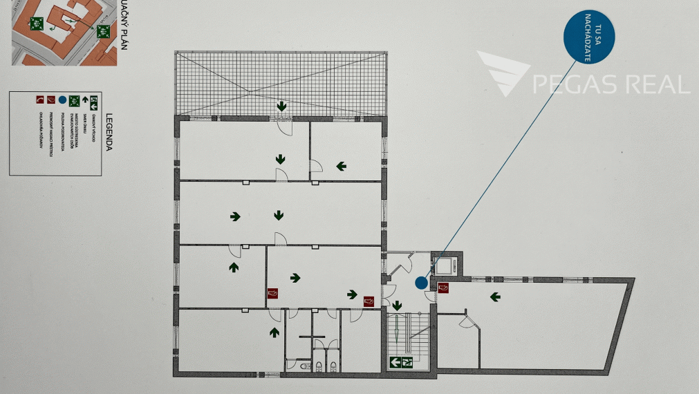 Prenájom moderných kancelárskych priestorov v centre Bratislavy od 64m2 – VIDEO
