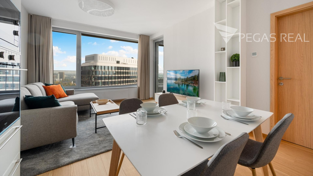 SKY PARK: Krásny 2 izbový byt na 20. poschodí