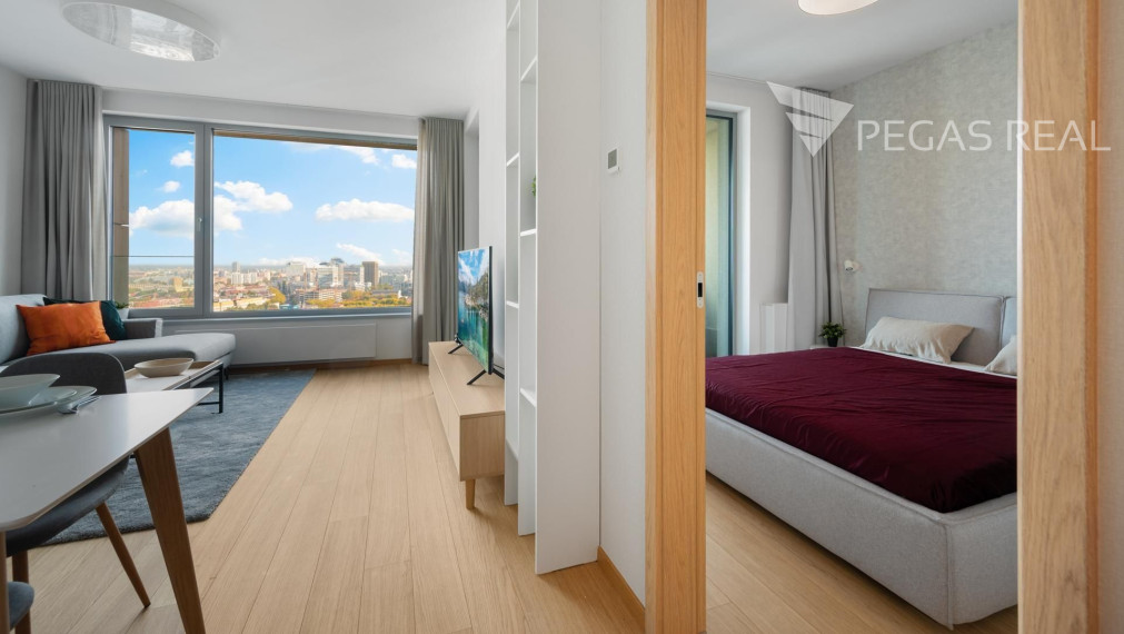 SKY PARK: Krásny 2 izbový byt na 20. poschodí