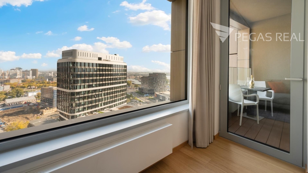 SKY PARK: Krásny 2 izbový byt na 20. poschodí