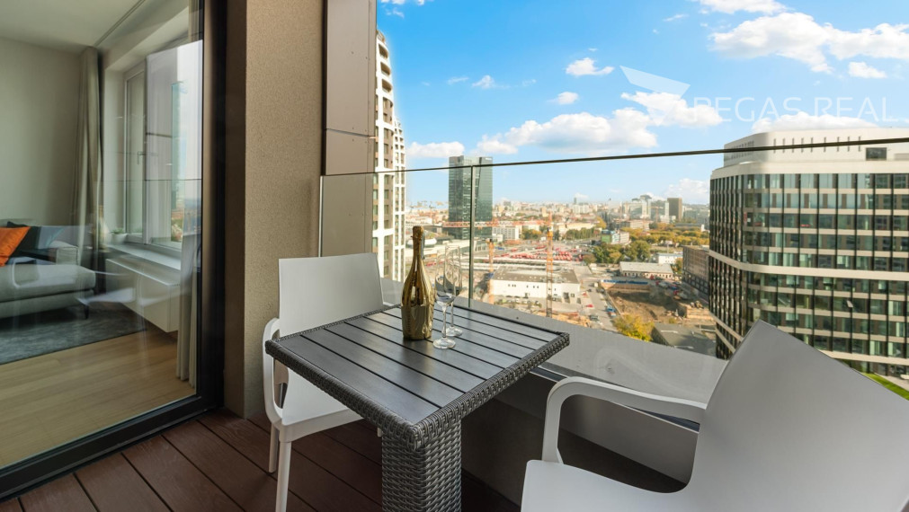 SKY PARK: Krásny 2 izbový byt na 20. poschodí