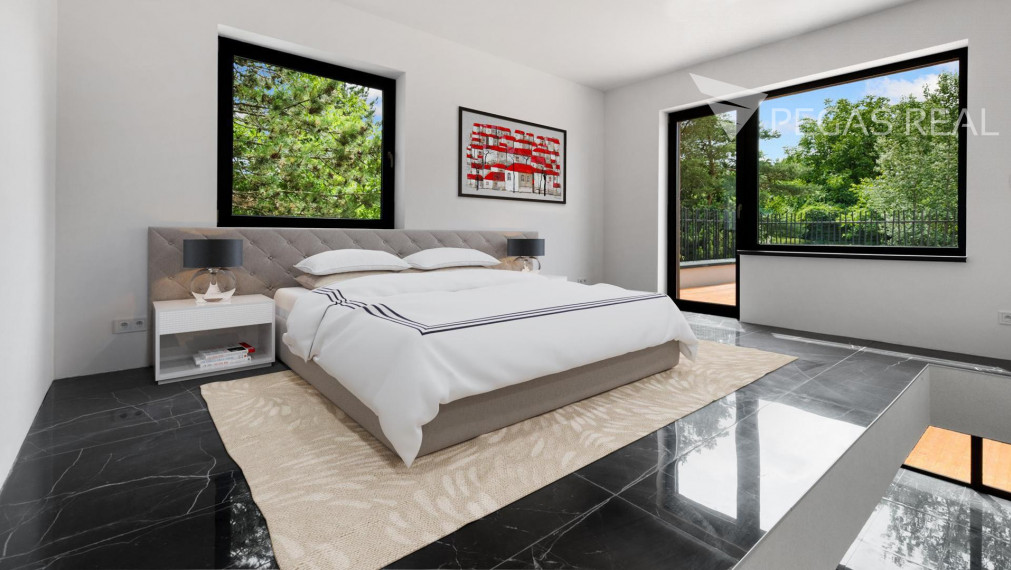 Nový 4 izbový rodinný dom s dvomi terasami