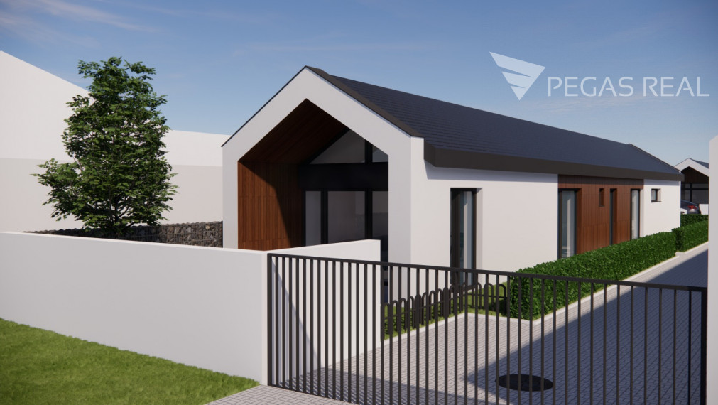 Moderný vidiecky 3 izbový dom v Chorvátskom Grobe