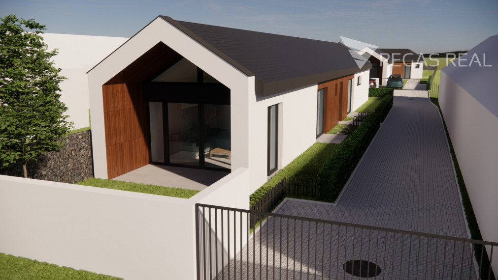 Moderný vidiecky 3 izbový dom v Chorvátskom Grobe