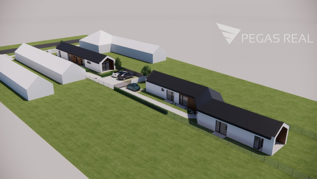 Moderný vidiecky 3 izbový dom v Chorvátskom Grobe