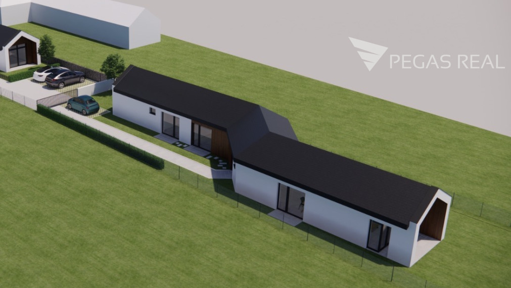 Moderný vidiecky 4 izbový rodinný dom v Chorvátskom Grobe