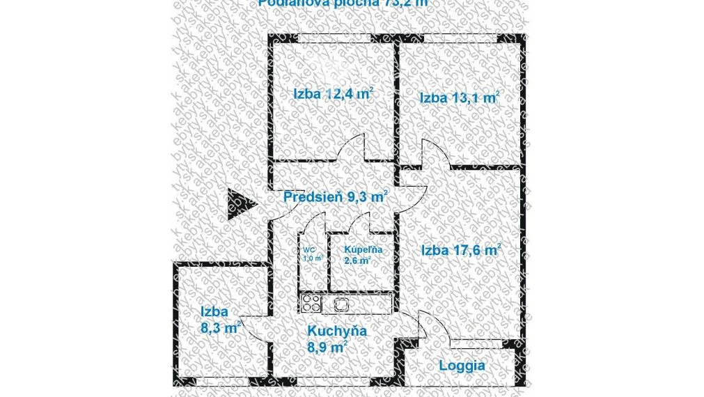 PREDANÝ - Slnečný 4i byt v príjemnom tichom prostredí neďaleko DK Dúbravka