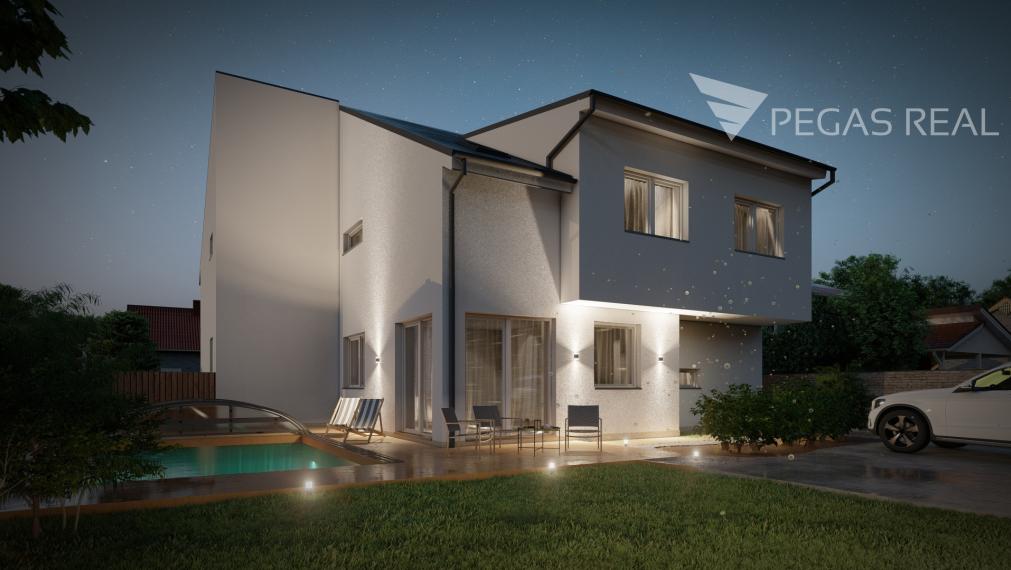 4 izbový rodinný dom so záhradou - NOVOSTAVBA