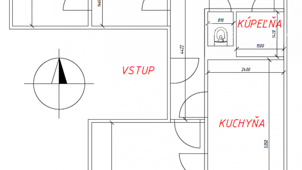 **PREDANÝ** Slnečný 4i byt v príjemnom tichom prostredí DNV v časti Kostolné