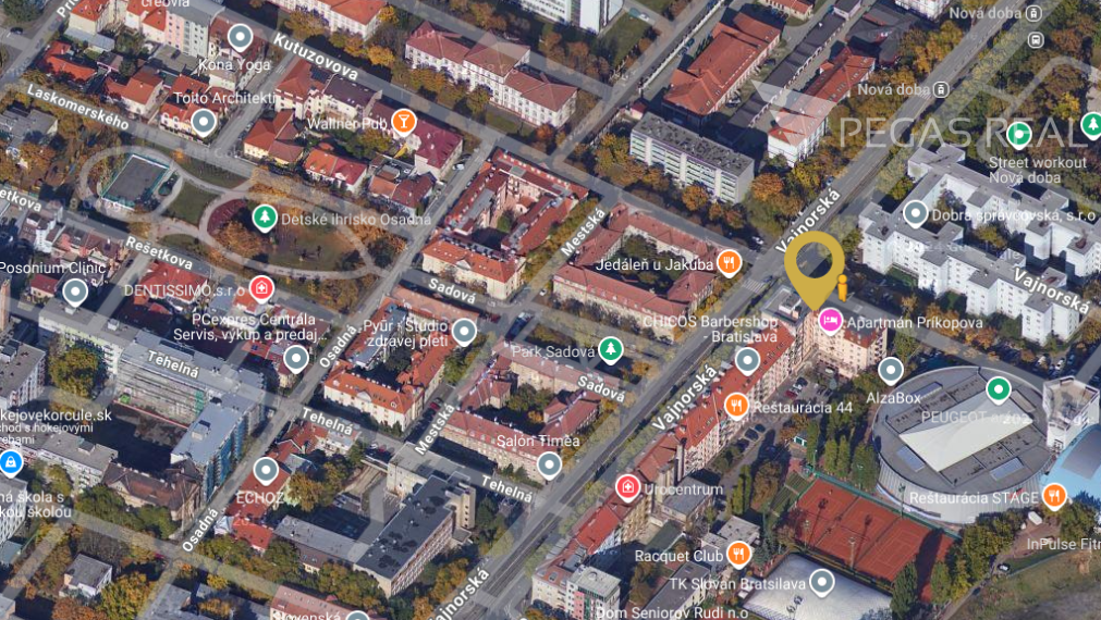 SUPER CENA : 9 izbový mezonetový byt na Príkopovej ulici v Bratislave - Nové mesto