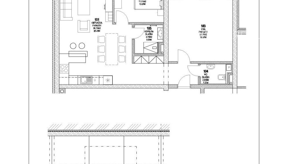3 izbový byt v novostavbe v Ružinove s parkingom - VIDEO
