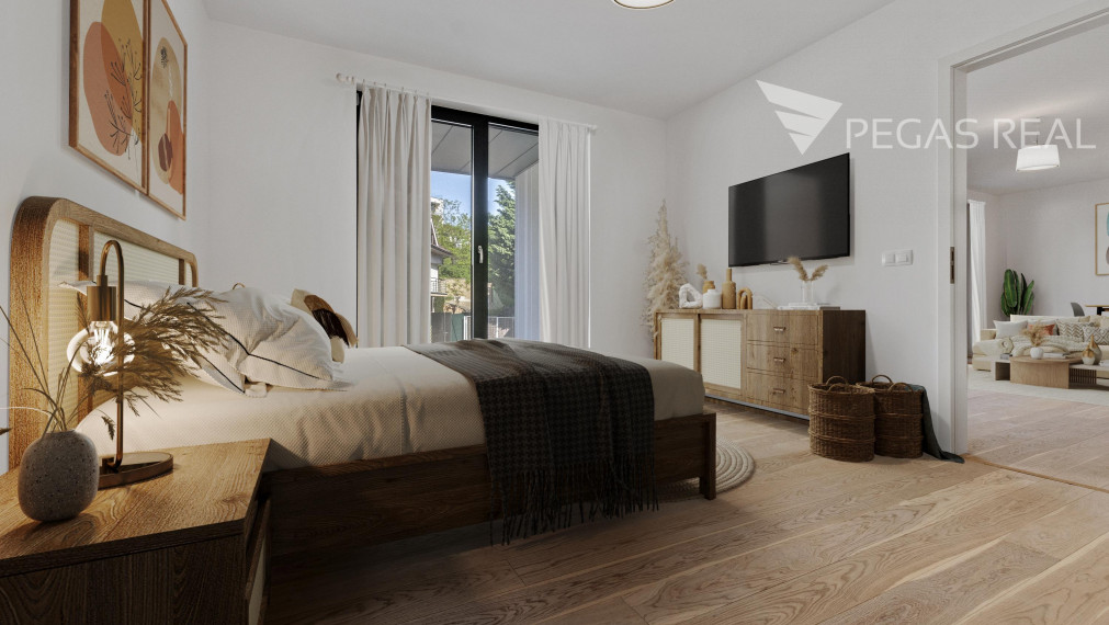 Gansberg - 2-izbový byt s garážovým státím na predaj