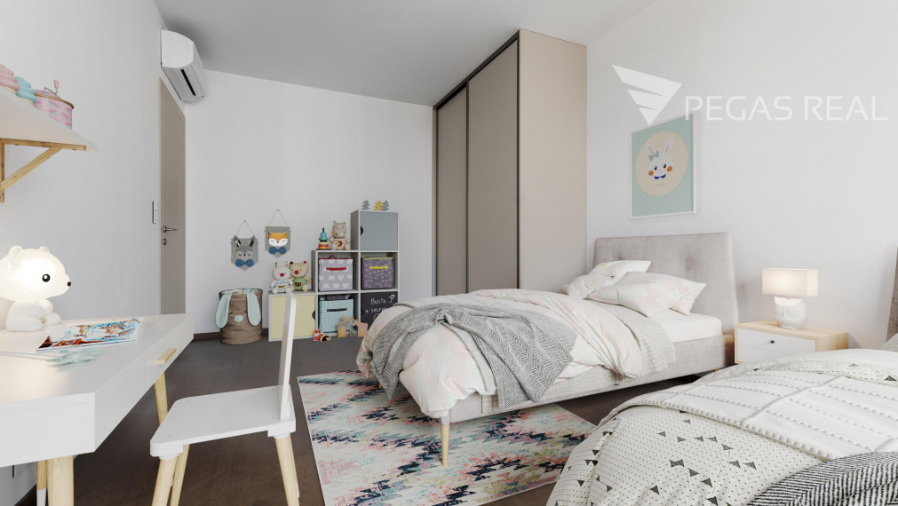 3 izbový byt v Eurovea Tower s 2x parkingom  na 24. poschodí  - VIDEO