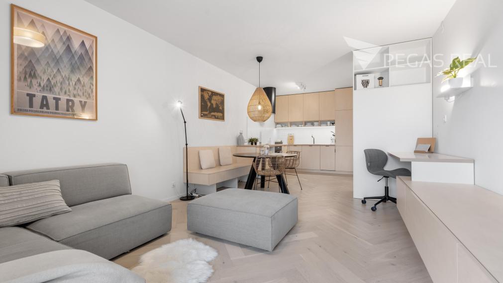 Rezervované: CUBICON - Dizajnový 2 izbový byt v Karlovej vsi