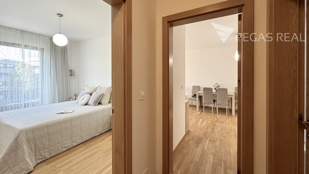 Slnečný, kompletne zariadený 3-izbový byt s balkónom v Cubicon Gardens