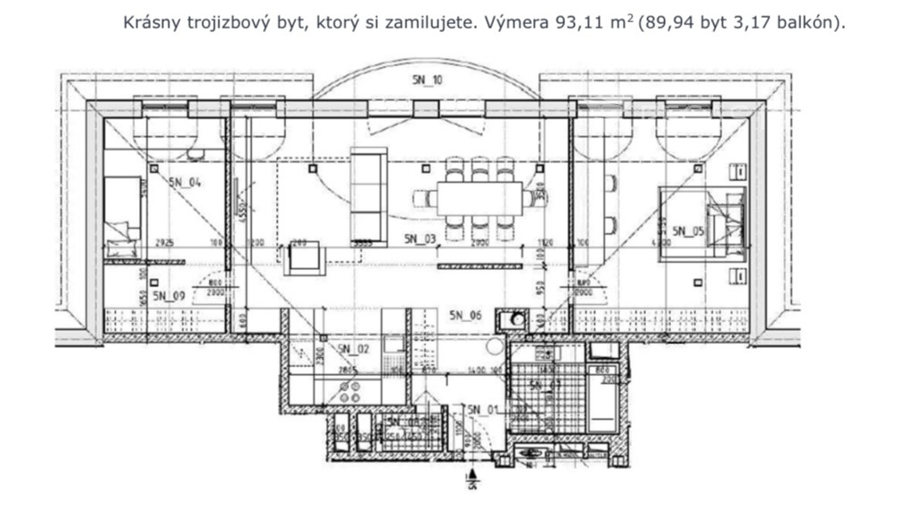 Nadštandardný 3-izbový byt na Jégeho ulici v BA - Ružinov.