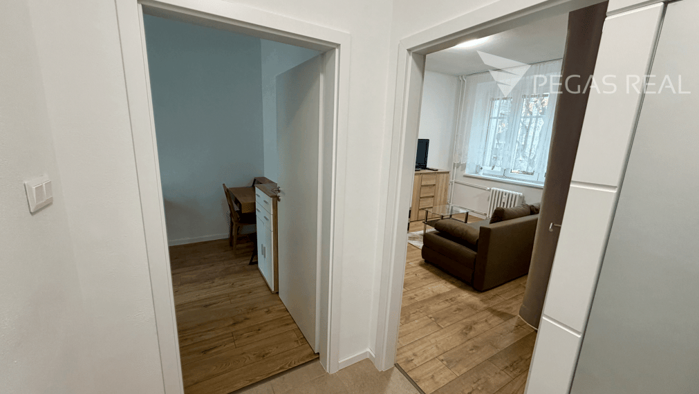 Zariadený, prerobený 1. izbový byt, Bratislava- Nové mesto.