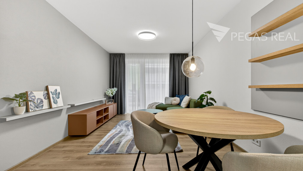 Krásny kompletne zariadený a úplne nový  2-izb.byt v ZM na predaj