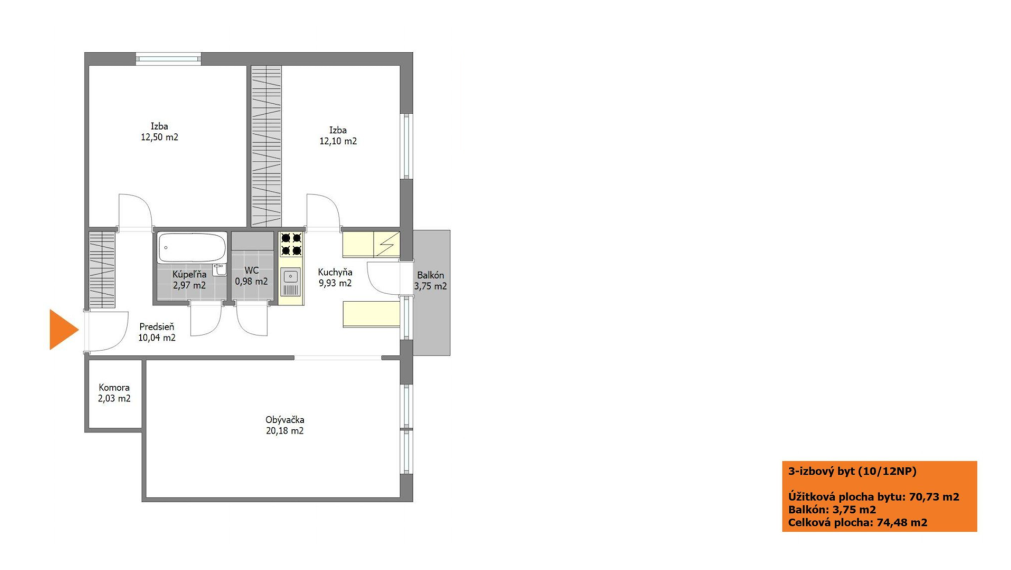 3-izbový byt po kompletnej rekonštrukcii v Senci - VIDEO