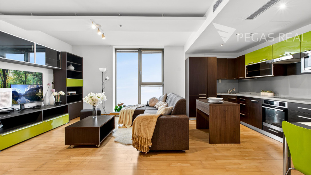 3 izbový byt s krásnymi výhľadmi vo Vienna Gate v BA Petržalke