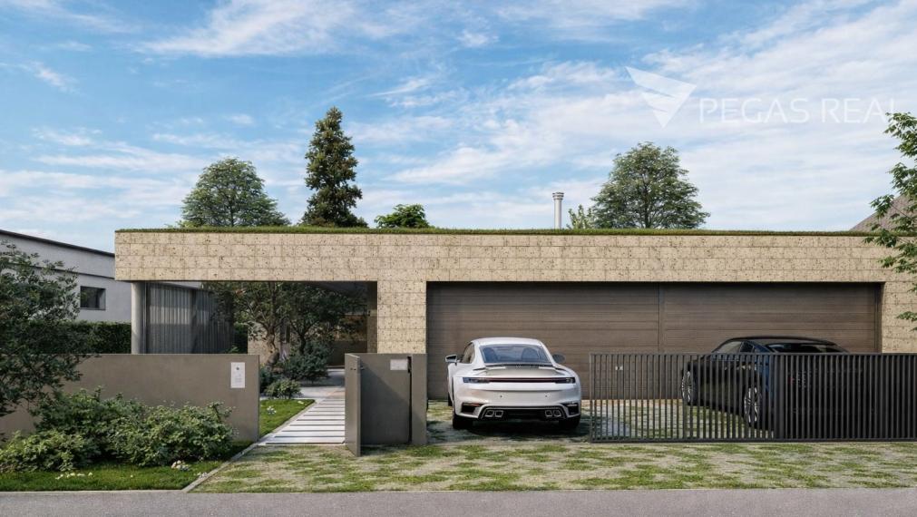 Stavebný pozemok s projektom (1271 m²) vo Veľkom Bieli