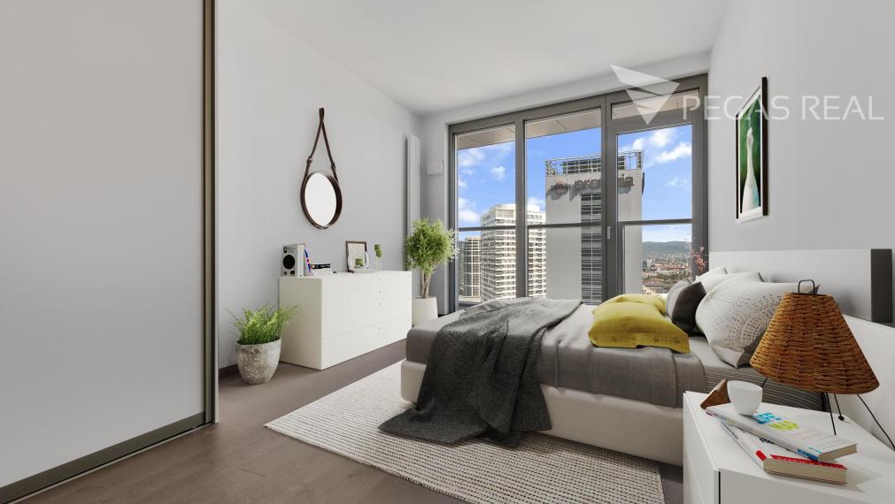 3 izbový byt - luxusné bývanie v srdci Bratislavy – Eurovea Tower - VIDEO