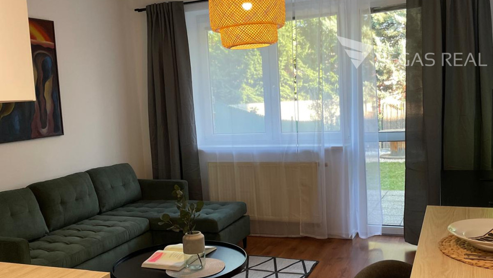 Pekný 1,5 izbový byt so záhradou vo Vajnoroch