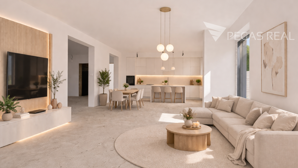 Moderný 3-izbový dom v kľudnej ulici – Veľké Úľany | novostavba s potenciálom dotvoriť si dom podľa seba