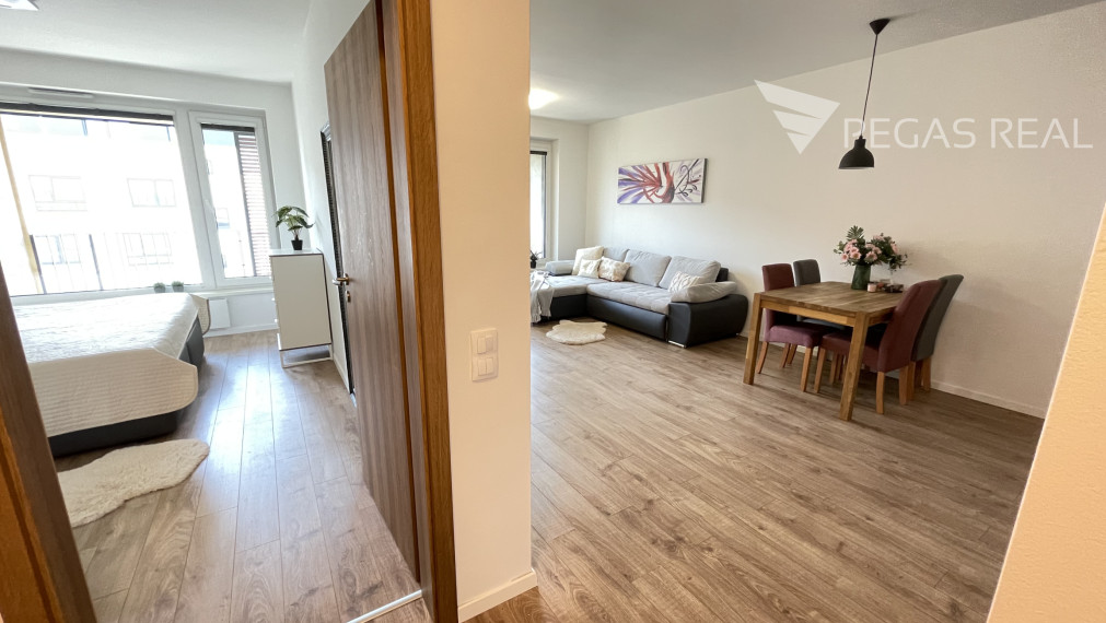 Moderný 2-izbový byt s veľkorysou lodžiou (12 m²) | BORY | parkovanie