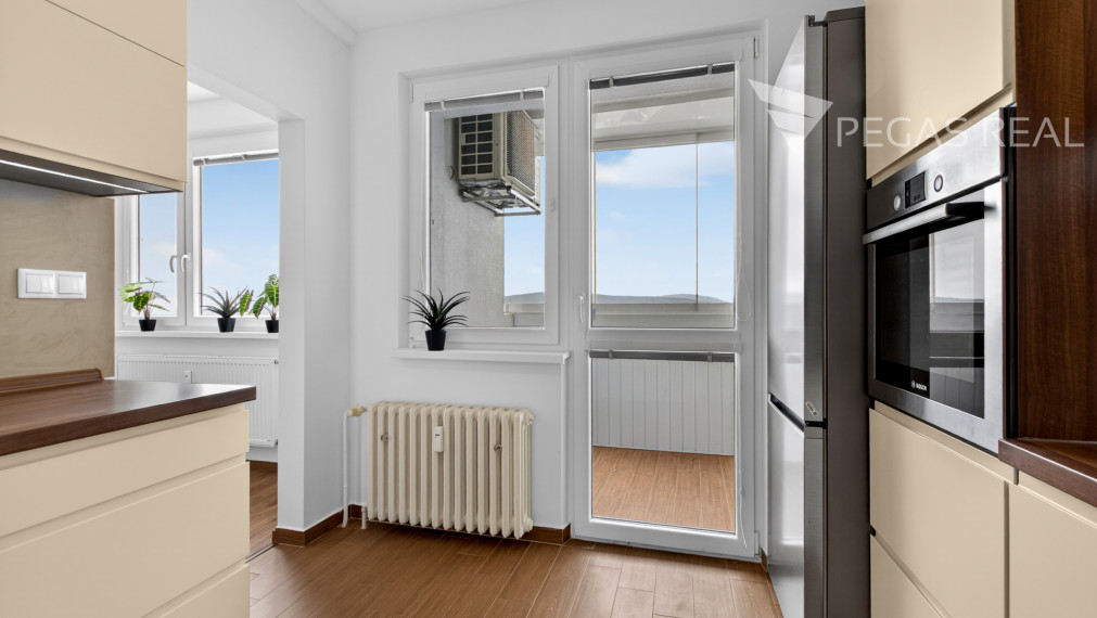 3-izbový byt s krásnym výhľadom, Gercenova ul. – Petržalka