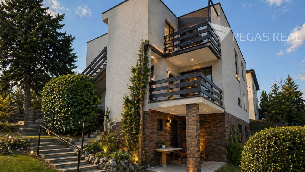 KOLIBA – HLAVNÁ ULICA | Rodinný dom s 2 bytmi, na pozemku 553 m² s krásnymi výhľadmi na BA | investícia / prestavba / nový projekt