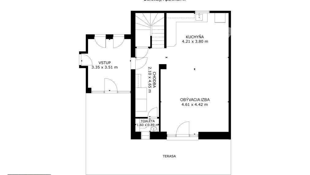 3-izbový mezonetový apartmán - Donovaly
