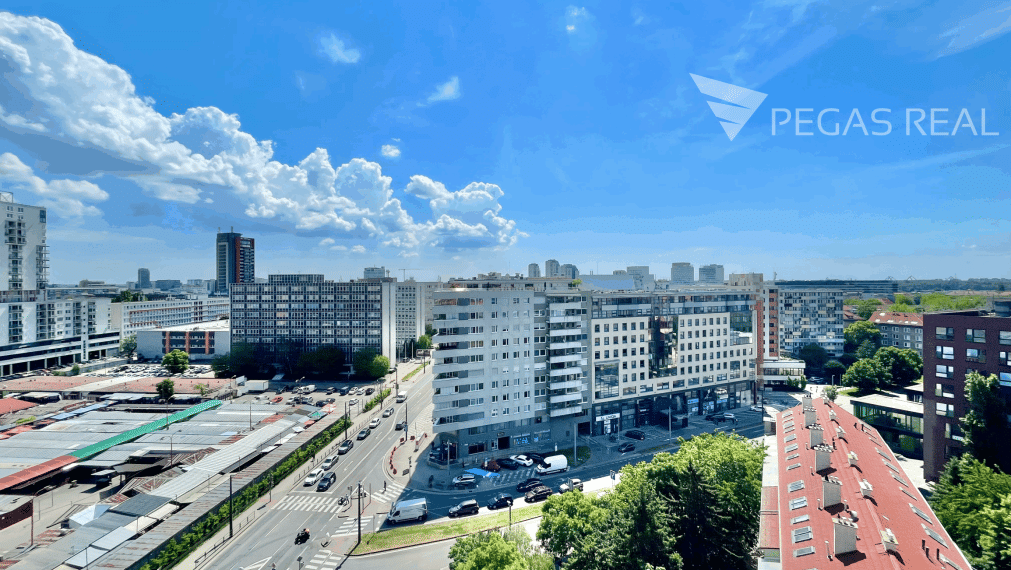 2-izbový byt s pekným výhľadom na Miletičovej ulici, Bratislava – Ružinov