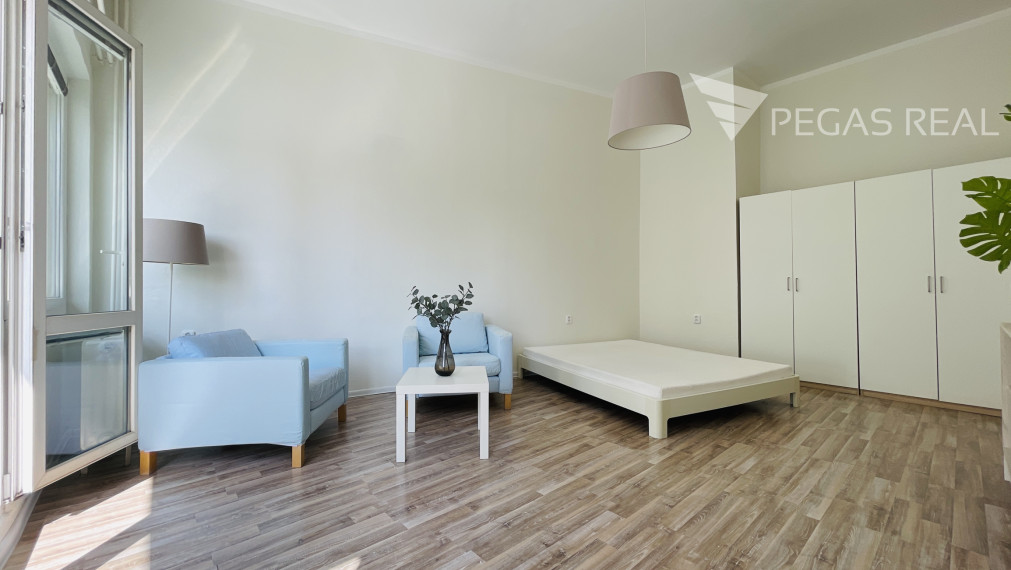 PRIESTRANNÝ 1-IZBOVÝ BYT S BALKÓNOM A KLIMATIZÁCIOU -  LEGIONÁRSKA ULICA, BRATISLAVA