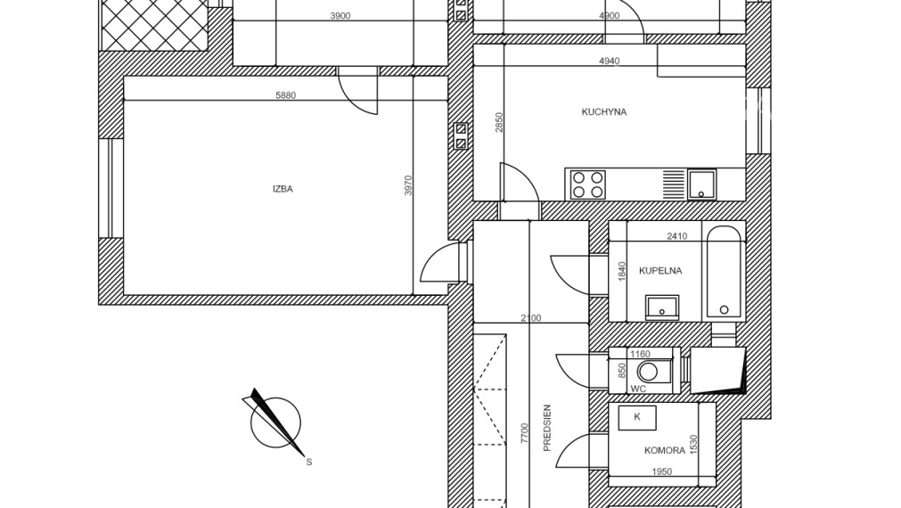3 izbový byt na Vajanského nábreží v centre mesta pri Dunaji
