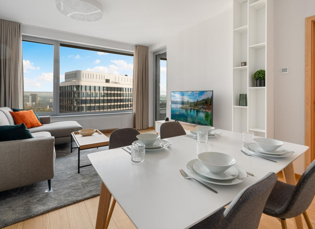 SKY PARK: Krásny 2 izbový byt na 20. poschodí