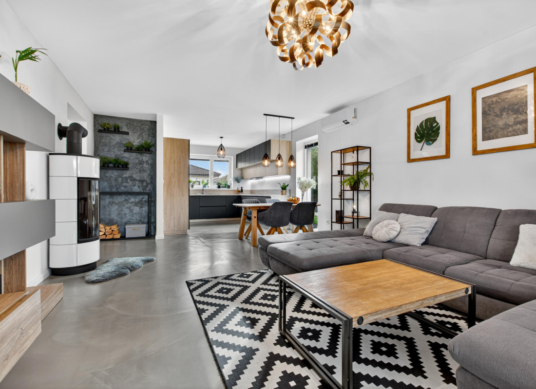 Na predaj moderný 4-izb. samostatne stojaci bungalov s krásnou záhradou a bazénom v Kalinkove