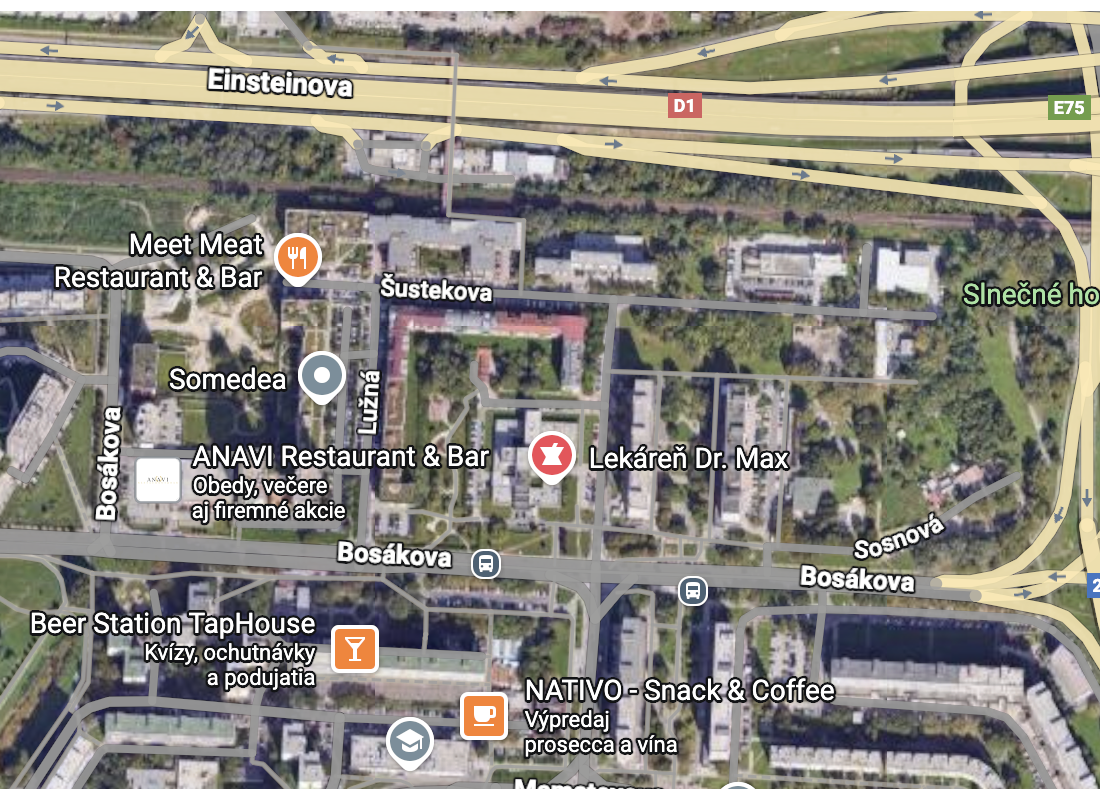 Developerský pozemok na bytovú a polyfunkčnú výstavbu, Petržalka – Šustekova ulica