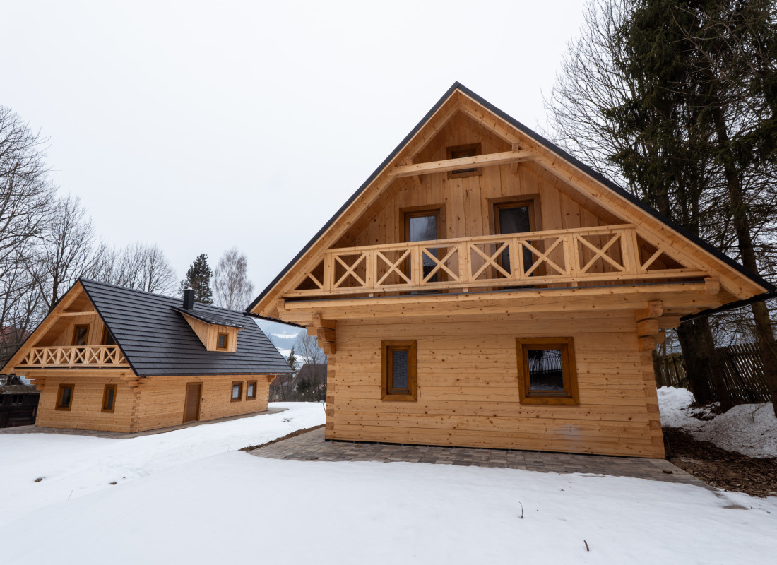Unikátny rekreačný zrub v krásnej lokalite – Stará Bystrica (Žilinský kraj) - VIDEO